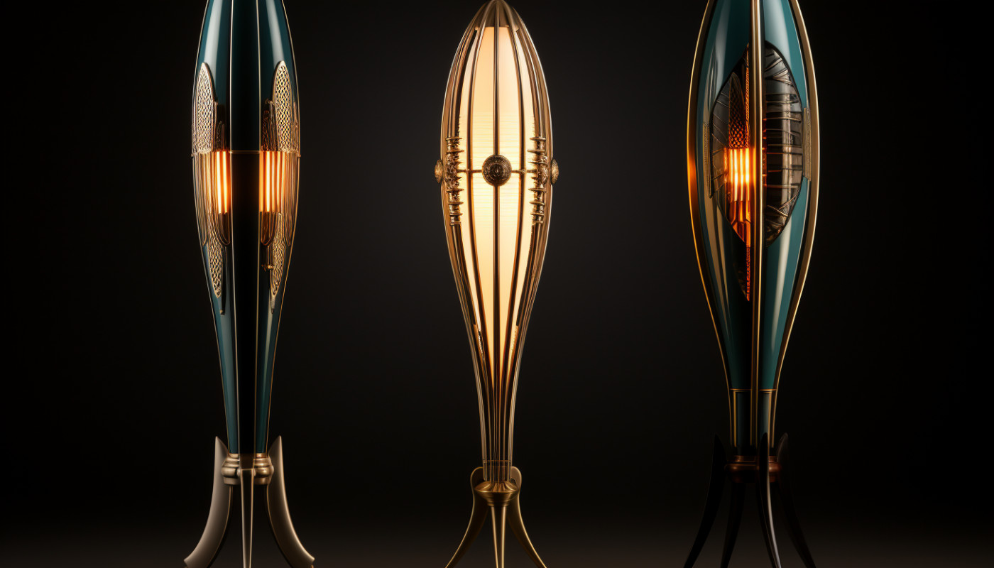 Art déco : de magnifiques lampadaires ici
